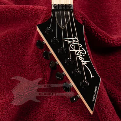 B.C. Rich Gunslinger Retro II with Floyd Rose - Red Crackle image 5