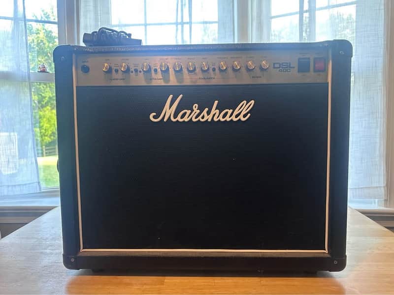 Marshall DSL40C 2-Channel 40-Watt 1x12" Guitar Combo 2012 - 2017 - Black image 1