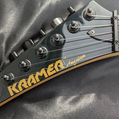 1986 Kramer American Pacer Deluxe - Left Hand - White / Rosewood image 2