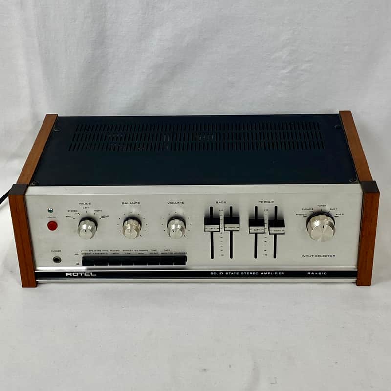 Vintage Stereo Integrated Amplifier Rotel RA-610 image 1