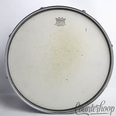 Premier Olympic 14x5.5"Red Sparkle Snare Drum 8Lug Vintage 60s 3Ply Birch Chrome image 8