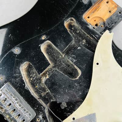 Fender Stratocaster Hardtail 1973 - Black image 12