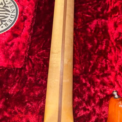 Fender American Select Stratocaster Exotic Quilt 2014 - Iced Tea Burst image 8