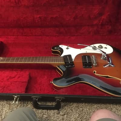 Mosrite Combo 1966-1967 - Sunburst All Original + HSC image 3