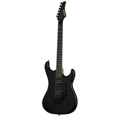 Used Kramer Pacer Carrera, Ebony, Black Floyd Rose (Incl. Premium Gig Bag) image 3