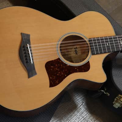 Minty! 2019 Taylor 552ce 12 String Red Cedar Mahogany Acoustic Guitar Natural + OHSC image 2
