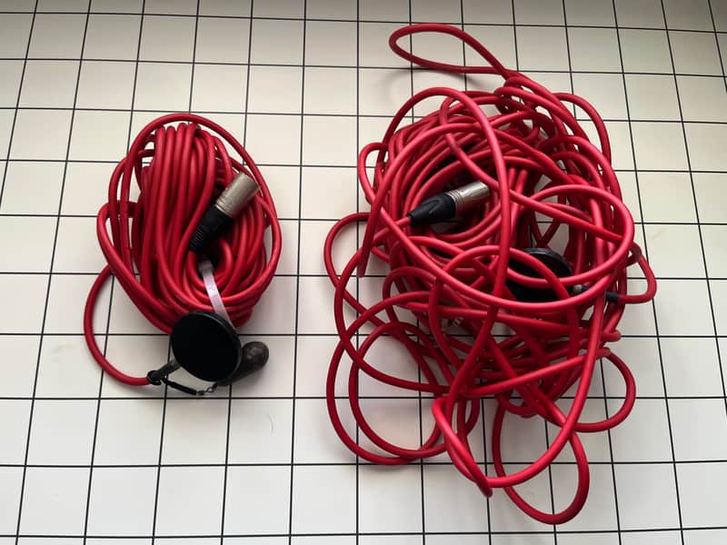 Dolphin Ear Hydrophone Microphone (PAIR) - Red image 1