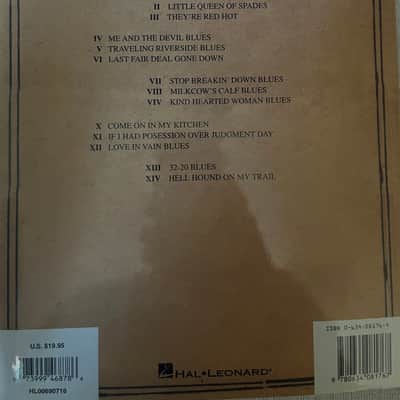 Eric Clapton - Me and Mr. Johnson - Guitar Tab / Tablature Book image 2