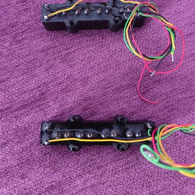 Ken Smith Jazz Bass Pickups 90s Black image 6