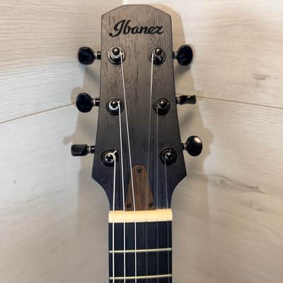 Ibanez AUP10FMNE-TBO 6-String Tenor Acoustic Electric Ukulele Blue w/ Bag 2024 image 2