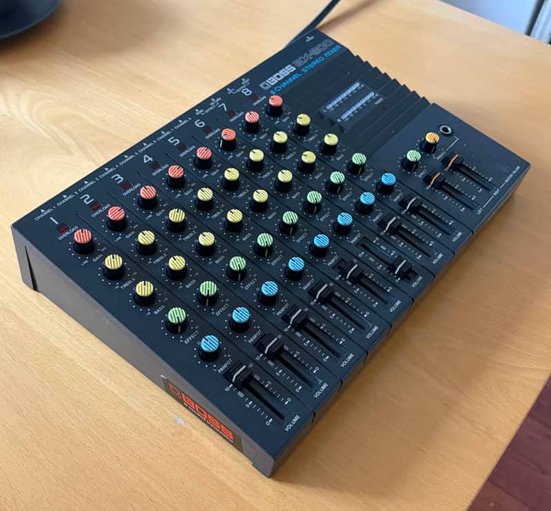 Boss BX-800 8-Channel Stereo Mixer 1980s - Black image 1