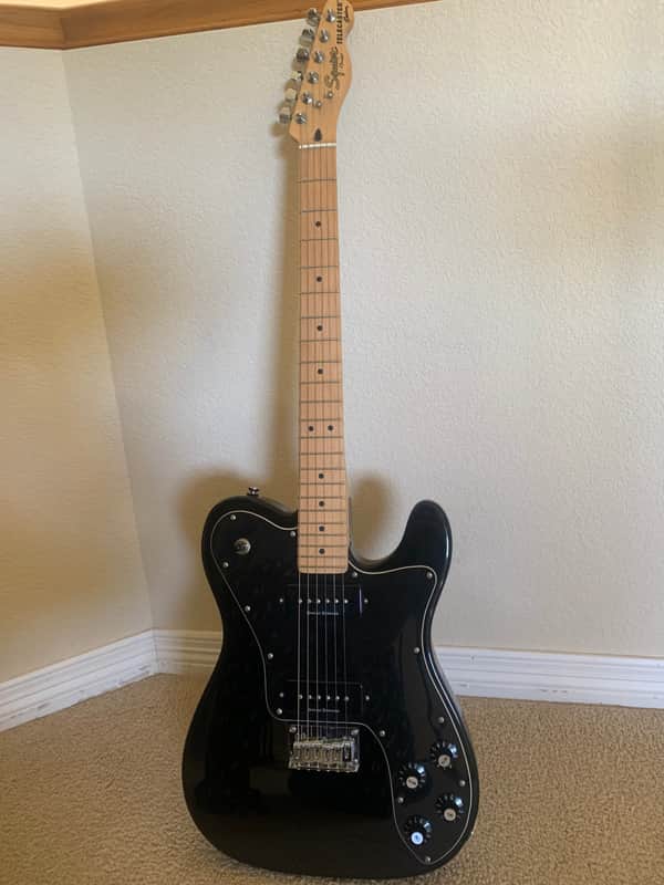 Squier Vintage Modified Telecaster Custom II 2004 - 2013 - Black image 1