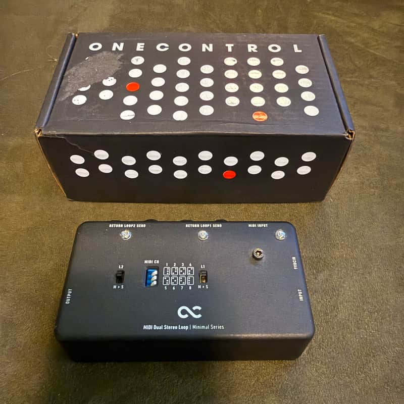 One Control Minimal Series MIDI Dual Stereo Loop image 1