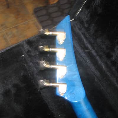 CARVIN LB75  WITH KAHLER TREMOLO 90S BLUE TRANSLUCENT image 9