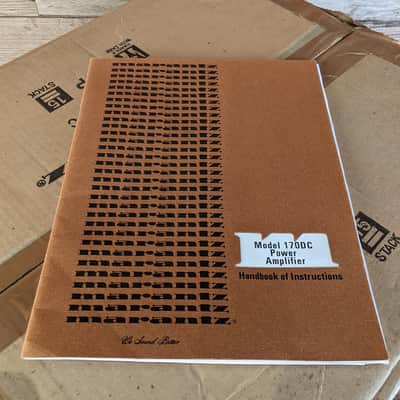 Marantz Model 170DC Stereo Solid-State Power Amplifier with original box and manual image 14