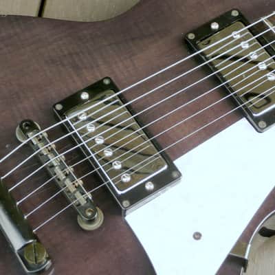 Burny LG-75JP Joe Perry model 1997 See Through Black image 3