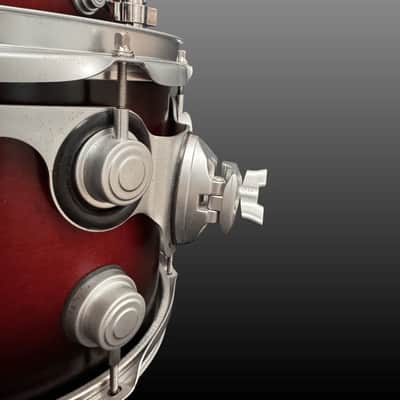 DW Collectors Drumset USA Cherry to Ebony SSC Shell Set 2016–2019 - Cherry to Ebony image 11
