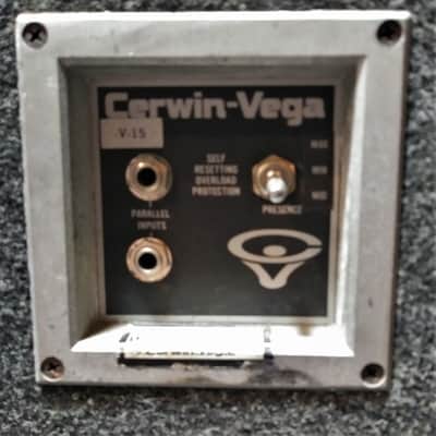 Cerwin-Vega V15 Passive 15" Speakers 1980's image 9