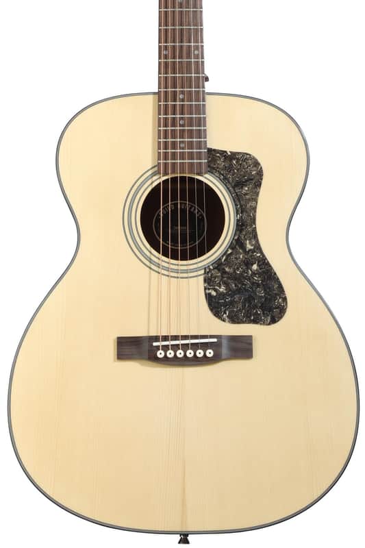 Guild OM-340 Acoustic Guitar - Natural image 1