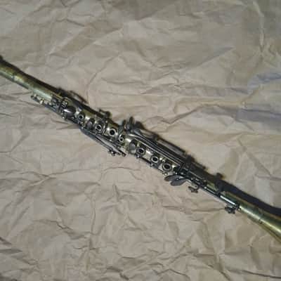 Cavalier Silver-Plated Metal Clarinet, USA, Good Condition imagen 9