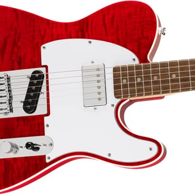 Squier Affinity Series® Telecaster® FMT SH - Crimson Red Transparent image 5