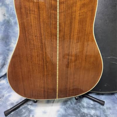 Video Demo Vintage 1977 Ibanez Model 2601 Artist Jumbo Dreadnought Pro Setup Soft Shell Case image 14
