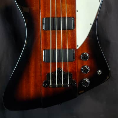 Epiphone EBTBVSBH1 Thunderbird-IV Reverse 4 String Bass, Vintage Sunburst 2026 image 2