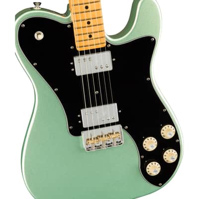 Fender American Professional II Telecaster Deluxe - Mystic Surf Green image 2