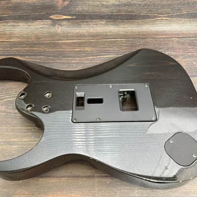 2008 Ibanez Prestige RG2450MZ Body Galaxy Black HSH Made in Japan image 10