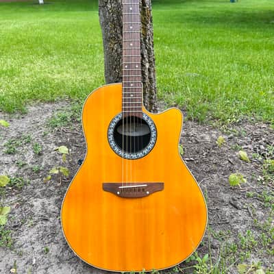 【1976年製】 Ovation 1111-4 balladeer usa Ovation Balladeer 1111-5 American made 1976 W/ OHSC | Reverb