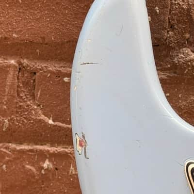 Electromatic Bass Neck on Unbranded P Bass Style Single Bridge Pickup image 7