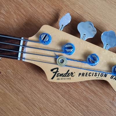 Fender Precision Bass with Rosewood Fretboard 1970 - 1983 - Sunburst image 6