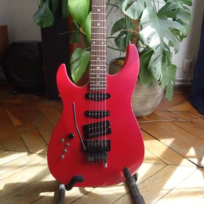 Left-handed Kramer Pacer Custom 1987 Flip Top Red image 1