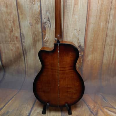 PRS SE A50E Angelus with Fishman Sonitone Pickup 2022 - Present - Natural with Black Gold Burst image 4