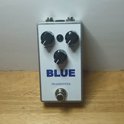 BLUE Overdrive / Boost Pedal -  Protein - Morning Glory - Blues Breaker - #005 - White/Aluminum image 1