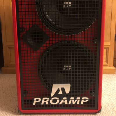 PRO AMP N212 PROAMP Cabinet 2018 Red/white image 2