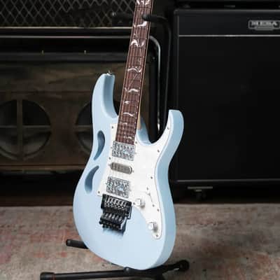 Ibanez PIA3761C Steve Vai Signature Electric Guitar - Blue Powder with Hardshell Case image 20