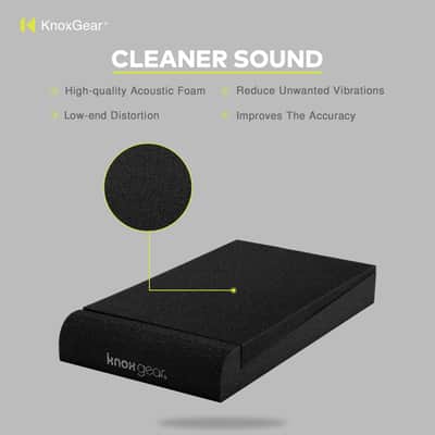 Knox Gear Studio Monitor Isolation Pads for 3-4-Inch Speakers (2-Pack) image 2