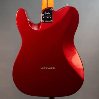Fender American Ultra II Telecaster Maple Fingerboard - Sinister Red - US24067688 image 2