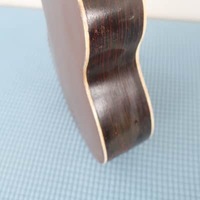 Vintage Pre War Survivor 1890s Lyon & Healy Regal Columbus Mandolinetto Guitar Shaped Mandolin Mando Rare image 7