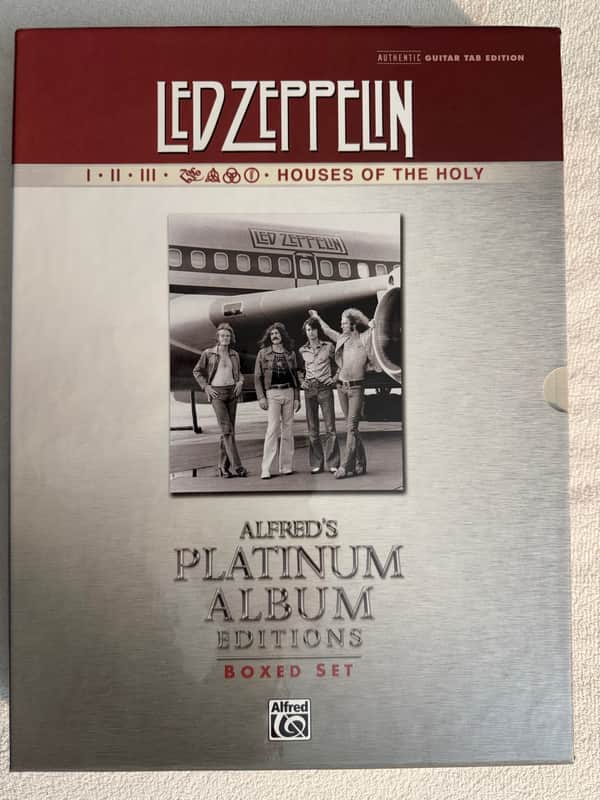 Led Zeppelin Platinum Album Boxed Set [5 book set] RARE Find! image 1