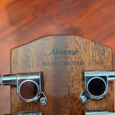 Alvarez AD60-12 CE 12 String Artist Dreadnought Acoustic Electric Guitar - Natural image 12