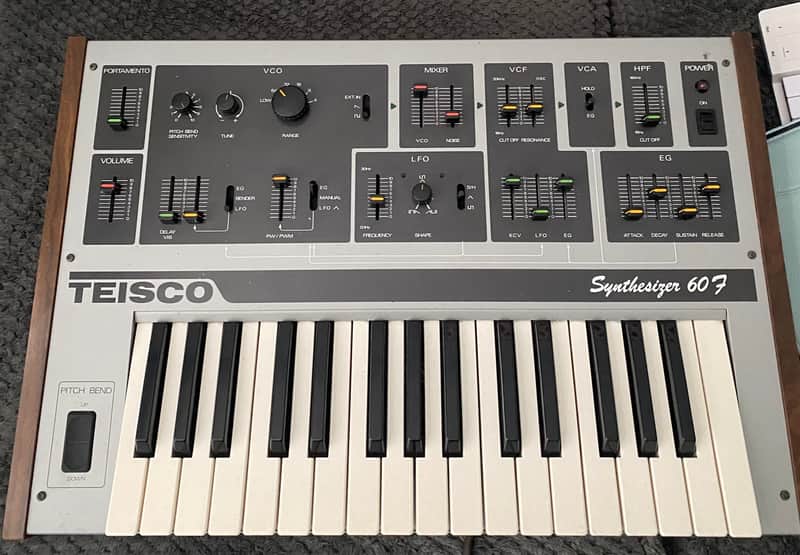 Teisco 60F Vintage Analog Monophonic Synthesizer image 1