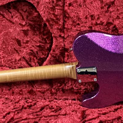 Suhr Classic T 2024 Eddie's Guitars Exclusive - Fuchsia Sparkle image 4