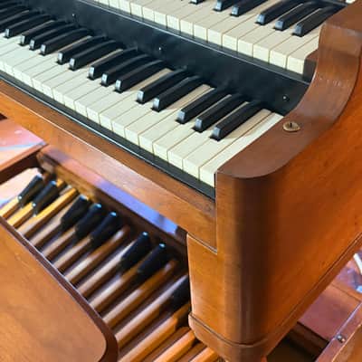 Hammond B3 1957 - Natural Mahogany Serial #65270 image 5