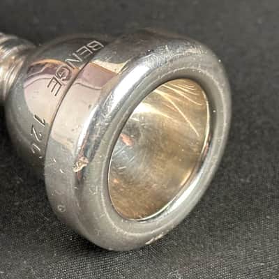 Benge Silver Plated 12C Small Shank Trombone Mouthpiece image 3