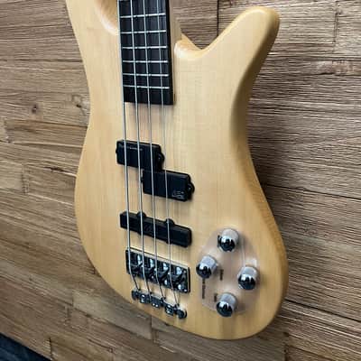 Warwick Rockbass Streamer LX-4 4- string Active bass -Natural Satin 7lbs 8oz. W/soft bag. New! image 7