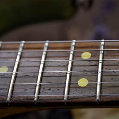American Fender Stratocaster Custom Heavy Relic Lime Green Sparkle "Duncan Antiquities" image 25