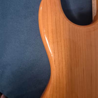 Fender American Deluxe Precision bass 2008 - Amber image 9