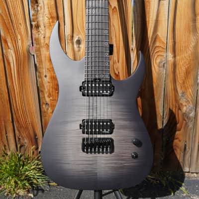 Schecter DIAMOND SERIES KM-7 MK-III Legacy - Transparent Black Burst 7-String Electric Guitar NOS image 4